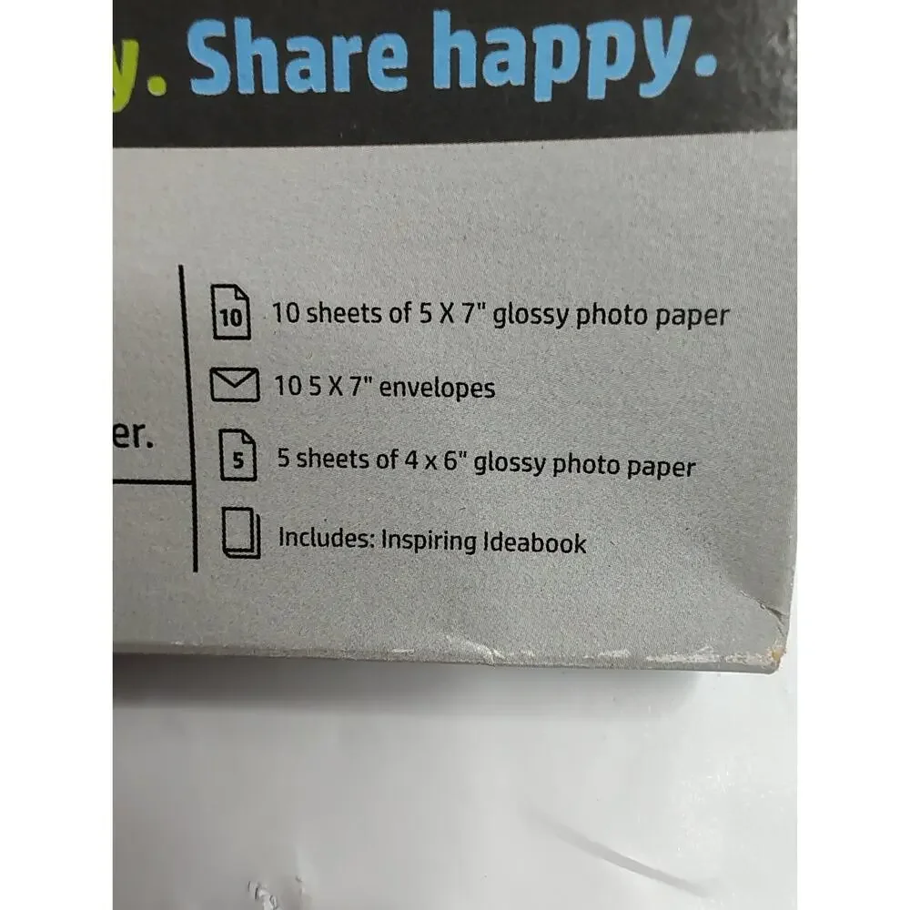 HP Photo Card KIT Glossy Photo Paper & Envelopes For all Ink Jet Printers